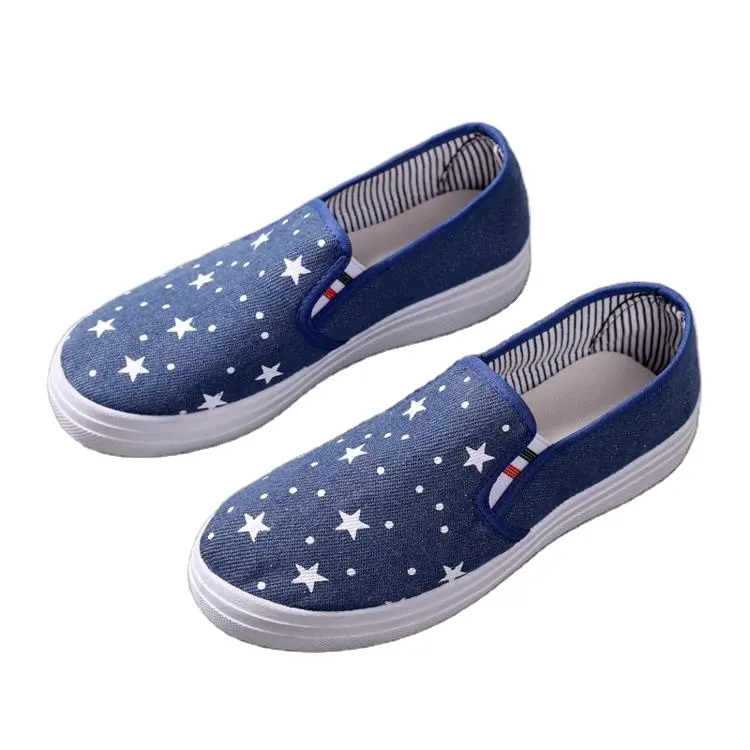 New versatile trendy round-toe women's Korean version sports breathable anti-skid soft-soled student shoes