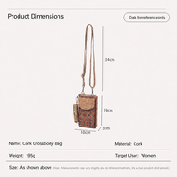 Sac bandoulière compact pour femme, motif écorce d'arbre multi-éléments, avec fermeture éclair, sangle unique, portable, avec porte-monnaie et porte-cartes détachables