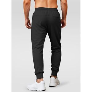 Pantalones deportivos cónicos para hombre FOXA con bolsillos con cremallera, pantalones deportivos de secado rápido para gimnasio y correr - Product Image 2