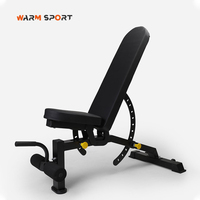 Banc de musculation pliable et réglable en acier robuste, capacité 20 kg, idéal pour usage commercial et domestique – Offre Spéciale