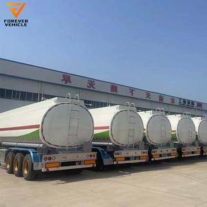 Camión Cisterna de Transporte de GLP de Acero Inoxidable Usado, 3 Ejes, 56.1-58 CBM, 21-30T, Transmisión Automática, 12R22.5 - Product Image 1