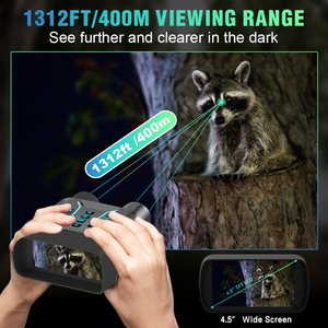 GOYOJO NV2183 Telecamera Notturna Impermeabile 8X di Alta Qualità, Video 4K Ultra HD a Colori, Visione Notturna a Infrarossi Portatile per Esterni - Product Image 6