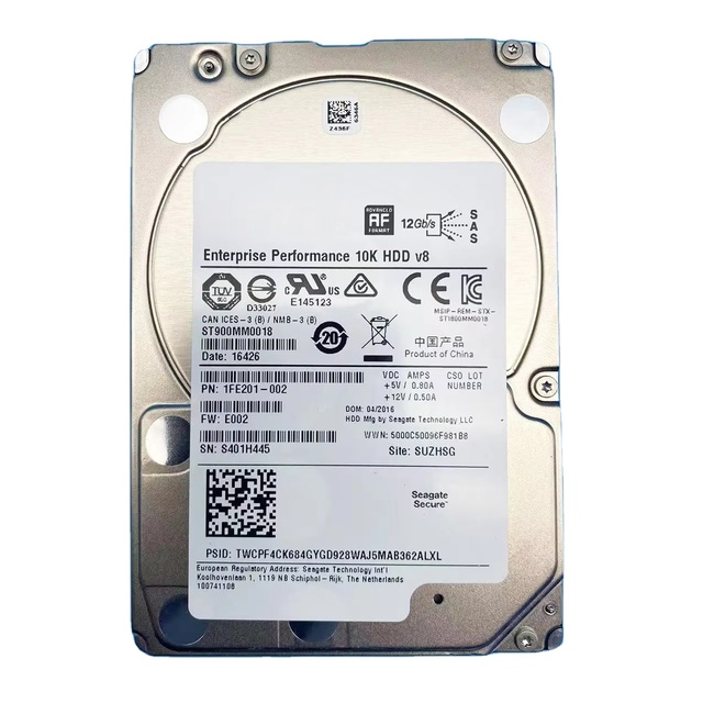 900GB 10K RPM SAS 12Gb/s Enterprise HDD ST900MM0018