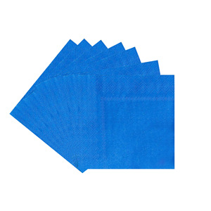 Serviettes en papier colorées carrées jetables, 20 feuilles par paquet, pour fêtes d'anniversaire, décorations de table, respectueuses de l'environnement - Product Image 3