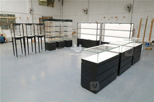 Accesorios de tienda personalizados, iluminación Led de vidrio templado, escaparate de joyería para regalo, precio de fábrica de alta gama - Product Image 4