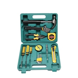 Hộ Gia Đình Chuyên Nghiệp Sửa Chữa <span class=keywords><strong>16Pcs</strong></span> DIY Tay Công Cụ Bộ Búa Kìm Tuốc Nơ Vít Xách Tay Hộp Nhựa Dụng Cụ Cầm Tay <span class=keywords><strong>Kit</strong></span> - Product Image 1