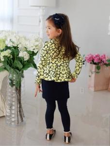 Vestido Informal de Manga Larga con Flores para Niñas Pequeñas, Ropa Infantil al por Mayor en Línea, de Fábrica China - Product Image 6