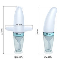 Biberons portables en Silicone, nouveauté, vente en gros, cuillère d'alimentation pour bébé, bouteille, 50 pièces
