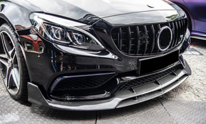 Labbro Paraurti Anteriore di Alta Qualità in Fibra di Carbonio Stile BS per Mercedes Benz <span class=keywords><strong>W205</strong></span> Classe C C63 Berlina 2017+ Kit Carrozzeria in Fibra di Carbonio - Product Image 5