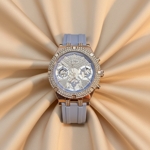 Reloj Cronógrafo Cuadrado <span class=keywords><strong>para</strong></span> Mujer <span class=keywords><strong>GUESS</strong></span> GW0407L1, Cuarzo, Caja de Acero Inoxidable de 38 mm, Resistente al Agua 30M, Correa de Silicona Simple, Venta al Por Mayor - Product Image 1