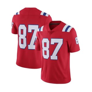 Maillot de football américain personnalisé pour adultes, sublimation, 100% polyester, séchage rapide - Product Image 3