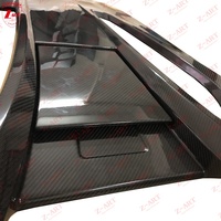Couvre-coffre arrière en fibre de carbone sèche Z-ART N Style pour McLaren 540, aileron arrière en fibre de carbone pour McLaren 540 570S, couvre-moteur