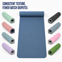 OEM Maßgefertigte Papier-Bauchband-TPE-Yogamatte Rechteckige Schnelltrocknende Geschlossenzellige Fitnessmatte für Yoga-Händler Großhandelslieferant