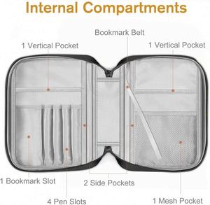 Échantillon gratuit Sac d'église personnalisé imperméable Étui pour livre de la Bible Housses de Bible avec fermeture éclair - Product Image 2