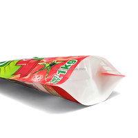 Usine 70g 150g 200g pâte de tomate Sauce pochette sac d'emballage en plastique avec bec Ketchup Stand Up Pouch