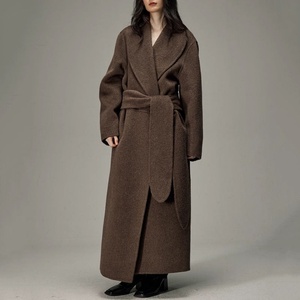 Abrigo de Invierno de Lujo Personalizado para Mujer, Abrigo de Lana de Doble Cara, Impermeable, de Lana de Camello - Product Image 6