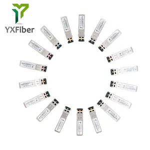 وحدة YXFiber CWDM SFP+ 10G 10km/20km/40km/60km/80km بطول 1270 نانومتر إلى 1610 نانومتر SM وحدة ثنائية LC DDM وحدة CWDM 10g من المصنع