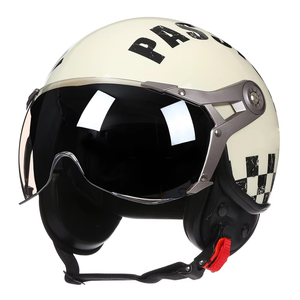 <span class=keywords><strong>Casco</strong></span> da <span class=keywords><strong>Moto</strong></span> Multifunzionale Mezzo <span class=keywords><strong>Casco</strong></span> Elegante e alla Moda per Uomo e Donna <span class=keywords><strong>Casco</strong></span> <span class=keywords><strong>Teschio</strong></span> da <span class=keywords><strong>Moto</strong></span> Retrò - Product Image 5