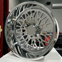 H Tipi Derin Göbekli Jantlar Parlak Off Road Jantlar 24*14 26*12 26*14 Dövme Jantlar Jeep Wrangler JK JL Gladiator Ford F 150 için