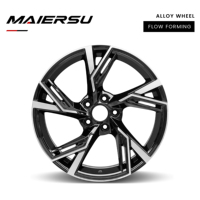 Rines de Aleación Modernos Estilo Turbina de 18, 19 y 20 Pulgadas, Negros y Plateados, Formados por Flujo, 5x112, para Audi A4 B8 B9 A6 C7 C8, Estilo RS