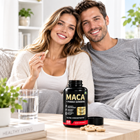 Capsules de Maca Naturelle à Marque Blanche OEM – Supplément de Puissance Maximale pour l'Humeur, l'Énergie et la Vitalité Masculine