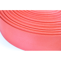 Tuyau de livraison agricole et de lutte contre les incendies en toile, flexible, durable, recyclable, avec revêtement en caoutchouc, 45 mm (3 pouces), ensemble de 5 pouces