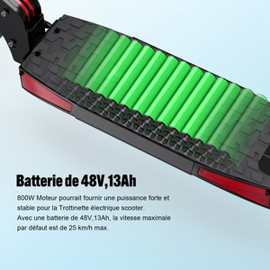 Scooter Eléctrico Koolux de 48 V y 800 W, 10 Pulgadas, Entrega Rápida, Gran Autonomía, Precio al por Mayor, Dos Ruedas, Neumáticos Sólidos, para Adultos, Hb24pro 10 Pulgadas - Product Image 5