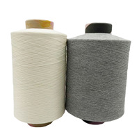 Fil teint en polyester et polypropylène 75D/68F Filament DTY 300D Matériau de tissu à coudre recyclé