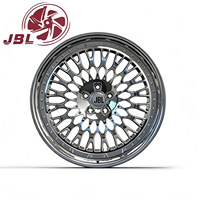 Nouvelles jantes forgées en deux parties de 18 à 26 pouces, entièrement polies, à rayons multiples en alliage d'aluminium de 20 mm, adaptées aux berlines et SUV classiques de luxe