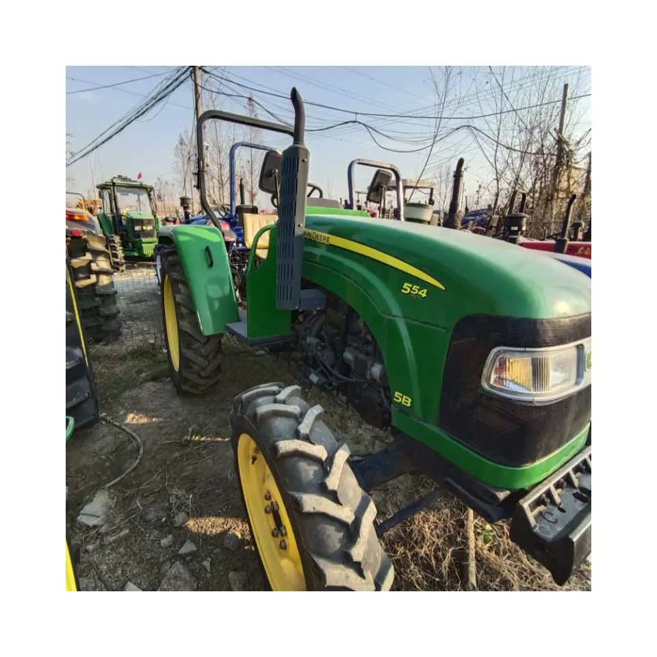 55 PS Landwirtschaftstraktor mit Originalmotor Schlussverkauf Mini 4x4 Gebraucht JD-Traktor in gutem Zustand mit bestem Preis