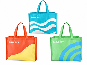 Custom High Quality Waterproof RPET Material Foldable Oversized Eco-Friendly Tote Bags Open Closure Customized Logo Printing - Product Image 1