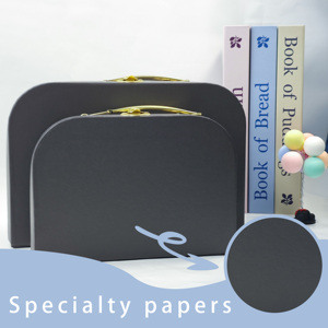 Maletas de Cartón de Lujo al Por Mayor a Precio de Fábrica, Juego de Maletas Grandes Hechas a Mano <span class=keywords><strong>con</strong></span> Asa de Metal - Product Image 4