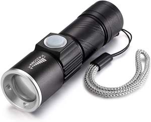 Luz UV linterna recargable USB 395/365nm Blacklight lámpara de madera ultravioleta LED Mini Detector de antorcha de mano <span class=keywords><strong>para</strong></span> orina de perro - Product Image 2