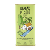 El Lagar Del Soto Cristal de Lujo Marca España Virgen Extra Prensado en Frío Latas Virgen Extra Aceite de Oliva España Para Cocinar