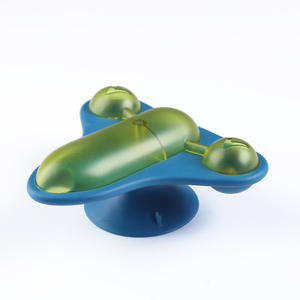 Innovativi giocattoli originali per gatti in vinile durevole piccolo aereo e giocattoli che filano le esplosioni per prendere in giro il cane - Product Image 6