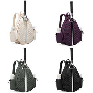<span class=keywords><strong>Sac</strong></span> <span class=keywords><strong>de</strong></span> <span class=keywords><strong>tennis</strong></span> matelassé Sling Crossbody <span class=keywords><strong>Sac</strong></span> à dos résistant à l'eau Sacs <span class=keywords><strong>de</strong></span> <span class=keywords><strong>raquette</strong></span> <span class=keywords><strong>de</strong></span> <span class=keywords><strong>tennis</strong></span> <span class=keywords><strong>pour</strong></span> femme - Product Image 2