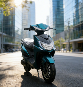 Moped électrique haute performance 72V 30AH 1200W pour adultes, moto à deux roues avec double suspension et moteur au plomb-acide - Product Image 5
