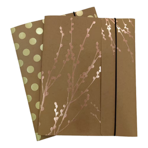 Chất lượng cao <span class=keywords><strong>Kraft</strong></span> Túi Quà Tặng giấy với đàn hồi đóng cửa và tài liệu ví nhà máy sản phẩm bán nóng cho nộp hồ sơ sản phẩm - Product Image 1