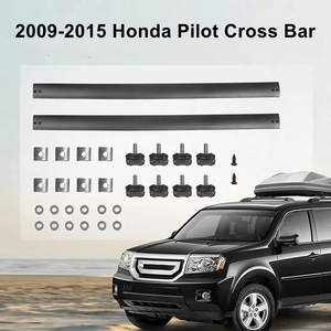 Joeshier ราวหลังคารถอะลูมิเนียมแบบ4x4สำหรับ Honda PILOT 09-15แร็คบาร์ - Product Image 2