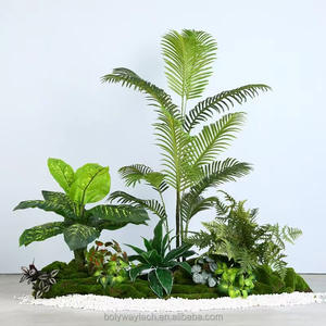 ต้นโอ๊กกล้วยเทียมขนาด60ซม. เทยาง <span class=keywords><strong>Ficus</strong></span> เทรนด์ใหม่ของพืชสีเขียวประดิษฐ์พร้อมกระถาง - Product Image 4