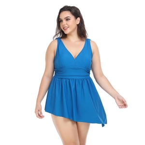 Nouveau <span class=keywords><strong>maillot</strong></span> <span class=keywords><strong>de</strong></span> <span class=keywords><strong>bain</strong></span> deux pièces <span class=keywords><strong>grande</strong></span> <span class=keywords><strong>taille</strong></span> pour <span class=keywords><strong>femme</strong></span>, <span class=keywords><strong>maillot</strong></span> <span class=keywords><strong>de</strong></span> <span class=keywords><strong>bain</strong></span> uni pour grandes courbes, tenue <span class=keywords><strong>de</strong></span> plage - Product Image 2