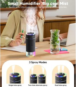 Desktop Humidifier Dual Nozzle Mist Humidifier for Office and Home Use - Product Image 4
