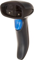 Escáner de Código de Barras de Mano Datalogic QuickScan I QD2400 Modelos QD2430 para Supermercado, con Sensor Automático, Base, USB, Lector de Códigos QR 1D y 2D