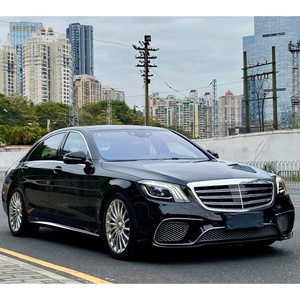 Kit de Carrocería 2021 para Modificación de Automóviles W221 2008-2013, Parachoques Delantero y Trasero, Faros Delanteros y Traseros para Actualización de Benz Clase S a W222 S65 - Product Image 3