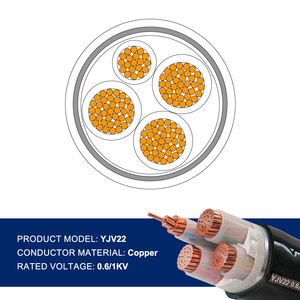 Cavo corazzato YJV22 per l'espansione della fabbrica/rete urbana 0.6/1kV - Product Image 3