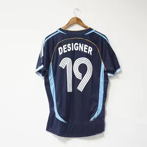 Factory Direct Sale Retro Mess Soccer Jerseys I Custom Free Printing Football Uniforms Sublimation Classic Vintage Soccer Wear