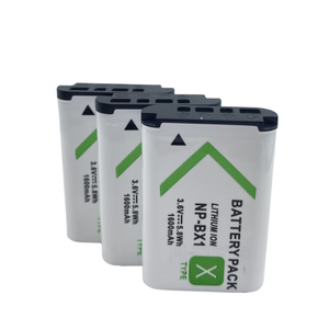 NP-BX1 3.7V 1600mAh pour so Ny <span class=keywords><strong>CyberShot</strong></span> DSC-RX100 WX500 HX300 WX300 H400 Batterie pour appareil photo - Product Image 2