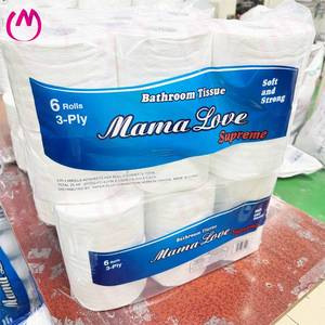2 Ply Factory Direct Supply Core Scott Bath Tissue 500 Sheets Strong & Soft Toilet Paper Roll - Product Image 1
