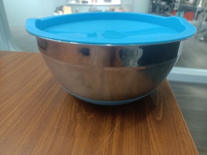 7 renk paslanmaz çelik salata meyve kek karıştırma kase paslanmaz çelik karıştırma kasesi seti 6 - Product Image 5