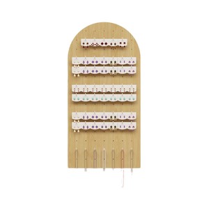 Jewelry <b>Display</b> Rack Earring Hanger Solid Wood Perforated Board Custom Made For Jewelry Storage And <b>Display</b> - Product Image 5